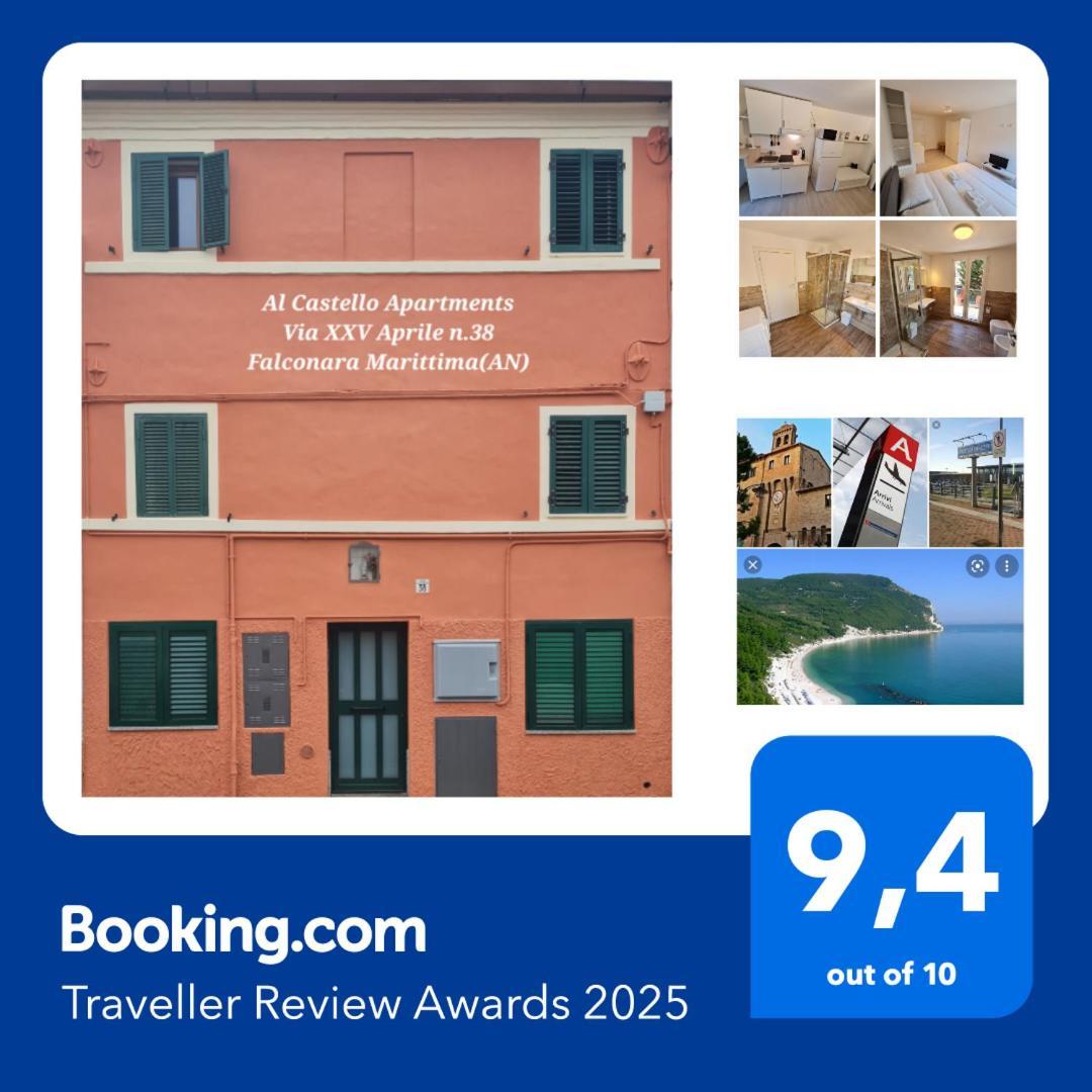 Al Castello - Aeroporto Delle Marche - Ancona Leilighet Falconara Marittima Eksteriør bilde